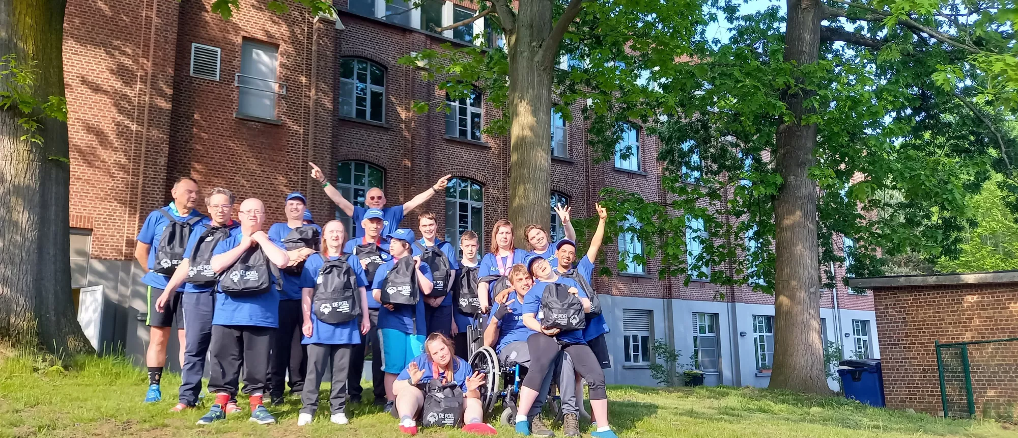 Groepsfoto Special Olympics 2023