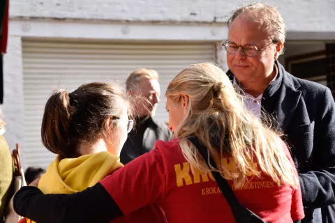 Krok & Ko op de jaarmarkt van Vlezenbeek